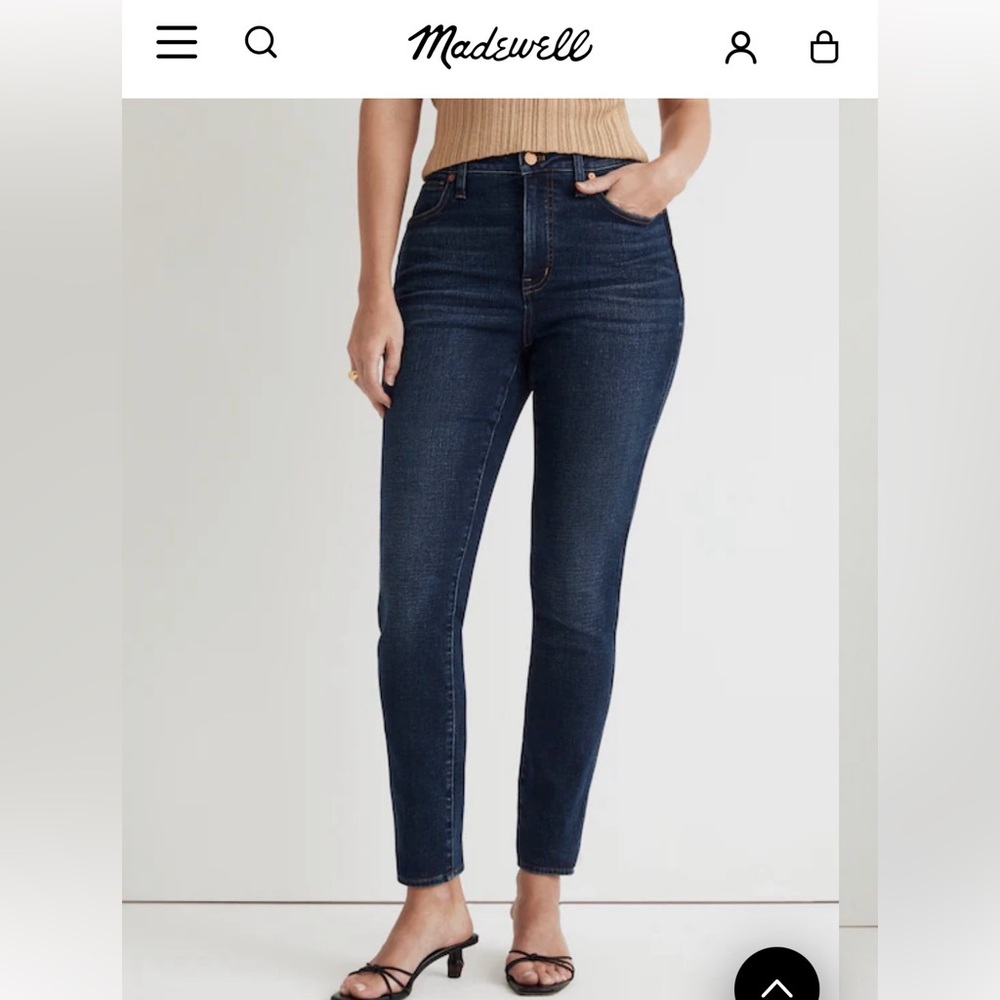 Madewell Curvy High-Rise Skinny Jeans